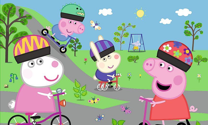 Пазли Maxi Активний день Свинки Пеппи. Peppa Pig (24 ел.) 14330 (Trefl) 14330 фото