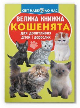 Книга Велика книжка. Кошенята (Crystal Book) 00000015648 фото