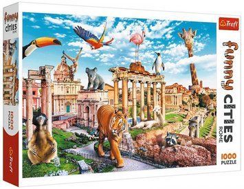 Пазли Funny Cities - Дикий Рим (1000 елм.) 10600 (Trefl) 10600 фото