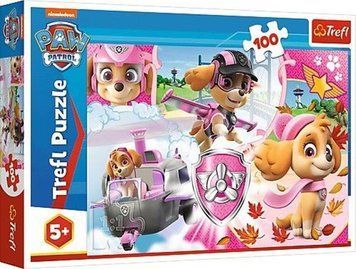 Пазл Цуценячий патруль. Скай у дії. Viacom PAW Patrolв (100 ел.) 16368 (Trefl) 16368 фото