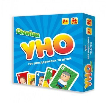Гра "УНО Сімейна 2 в 1" (Strateg) 30606 фото