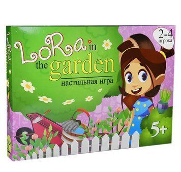 Настольная игра Lora in the garden (Strateg) 30514 фото