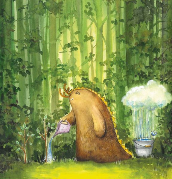 Книга Оммм. Дух ірпінського лісу. Автор - Таша Торба (Чорні вівці) 00000016918 фото