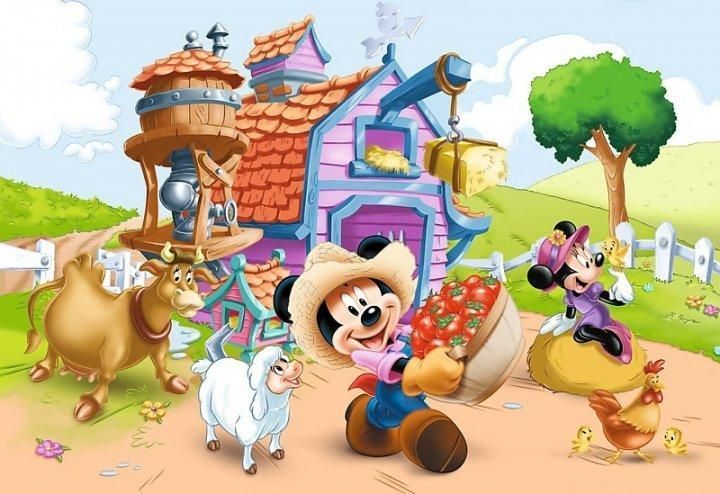 Пазли Мишка Мікі - фермер / Disney Standard Characters (160 ел.) 15337 (Trefl) 15337 фото