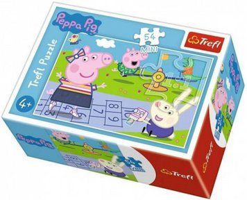 Пазли Mini Класична гра. Свинка Пеппа. Peppa Pig (54 ел.) 19627 (Trefl) 19627 фото