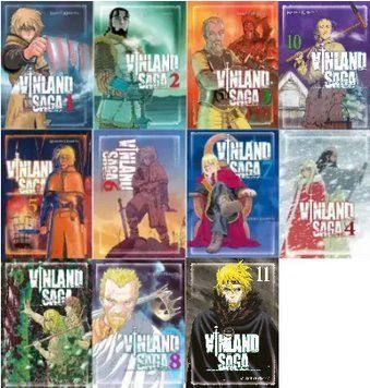 Комплект книг Vinland Saga (Сага про Вінланд) (11 кн.). Автор - Макото Юкімура (Nasha idea) 00000034950 фото