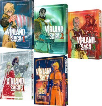 Комплект книг Vinland Saga (Сага про Вінланд) (5 кн.). Автор - Макото Юкімура (Nasha idea) 00000034875 фото