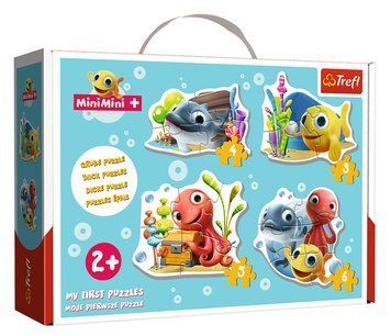 Пазли Baby Puzzle. Маленька рибка та друзі. MiniMini (18 ел.) 36125 (Trefl) 36125 фото