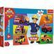 Пазли Транспорт пожежника Сема. Prism A&D Fireman Sam (100 ел.) 16354 (Trefl) 16354 фото 1