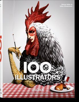 Книга 100 Illustrators. Автор - Steven Heller (Taschen) (Multilingual Edition) 00000018468 фото