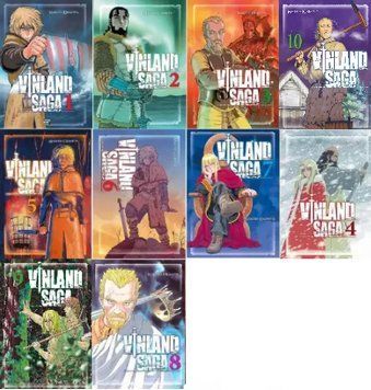Комплект книг Vinland Saga (Сага про Вінланд) (10 кн.). Автор - Макото Юкімура (Nasha idea) 00000033038 фото