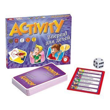 Настольная игра "Activity Вперед! для детей" 00000028977 фото