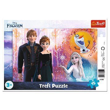 Пазли Щасливі спогади. Disney Крижане серце 2. (15 ел.) 31392 (Trefl) 31392 фото