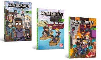 Комплект книг Minecraft Комікс (3 кн.). Автор - Сфе Р. Монстр (Artbooks) (тв.) 00000030805 фото