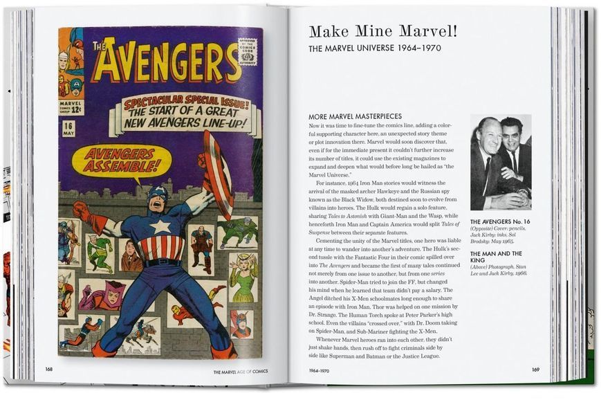 Книга The Marvel Age of Comics 1961&ndash;1978. Автор - Roy Thomas (Taschen) 00000018450 фото