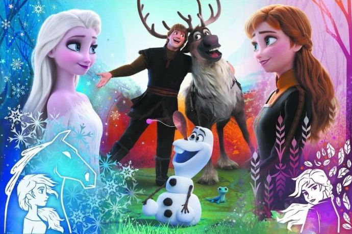Пазл Крижане серце-2. Чарівні часи. Disney Frozen 2 (300 ел.) 23006 (Trefl) 23006 фото