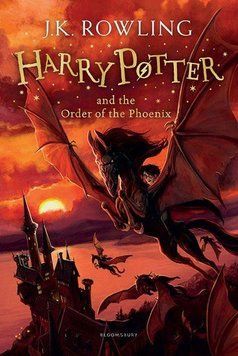Книга Harry Potter and the Order of the Phoenix. Book 5. Автор - J.K. Rowling (Bloomsbury) (англ.) 00000033892 фото