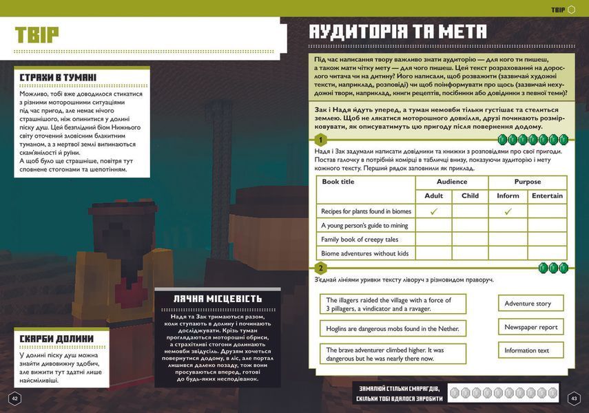 Книга MINECRAFT. Англійська мова. 12-13 років. Офіційний посібник. Автор - Джон Гоулдінг (ARTBOOKS) 00000001981 фото
