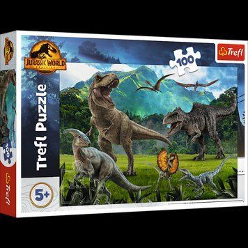 Пазл Світ Юрського періоду-3. Динозаври Юрського періоду. Jurassic Wotld: Dominion (100 ел.) 16441 ( 16441 фото
