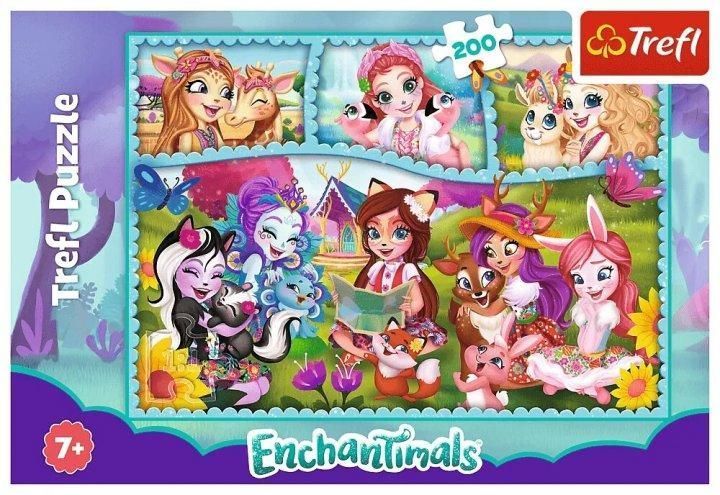 Пазл Дивовижний світ Енчантімалс. Mattel Enchantimals (200 ел.) 13261 (Trefl) 13261 фото