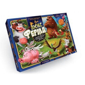 Настільна гра &laquo;ФЕРМА ЛЮКС&raquo; (Danko Toys) G-FL-01-02 фото