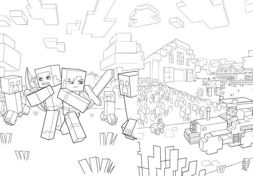 Книга MINECRAFT. Офіційна розмальовка пригод (Artbooks) 00000003908 фото