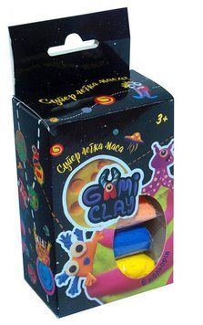 Игра Масса для лепки Gumi clay, 6 цветов 32005 (Strateg) (рус.) 32005 фото