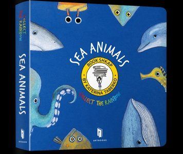 Книга Збери веселку. Collect the rainbow. Sea animals. Автор - Катерина Таберко (Artbooks) 00000003290 фото