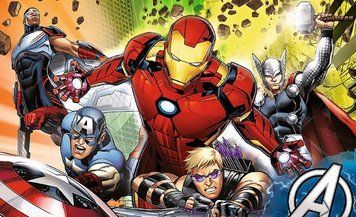 Пазли 3 в 1 Super Maxi Сильні Месники. Disney Marvel The Avengers (24 ел.) 41007 (Trefl) 41007 фото