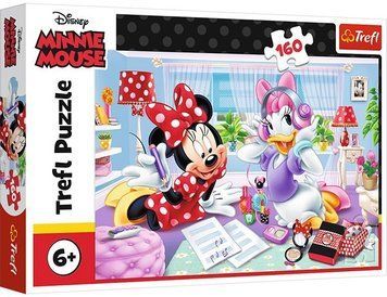 Пазли Мишка Мінні. День із подружкою. Disney Minnie (160 ел.) 15373 (Trefl) 15373 фото