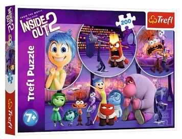 Пазл Дитячі емоції. Inside Out 2. Children's emotions (200 ел.) 13305 (Trefl) 13305 фото