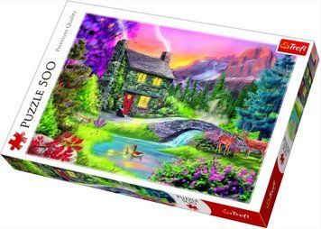 Пазли "Гірська ідилія" (500 елм.) 37325 (Trefl) 37325 фото
