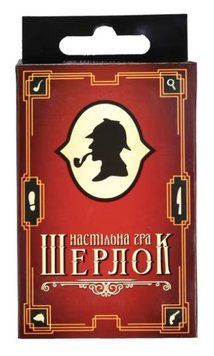 Карткова гра розважальна Шерлок 30338 (Strateg) 30338 фото