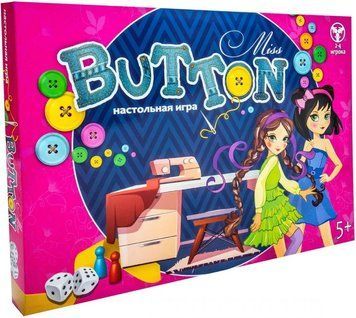 Настольная игра "Miss Button" 30355 (Strateg) 30355 фото