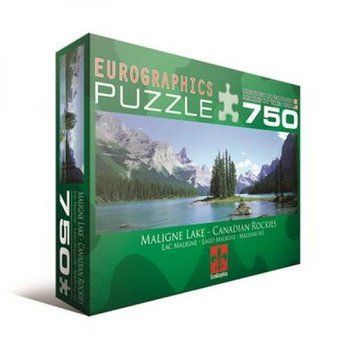 Пазл Eurographics "Канадские Скалистые горы, озеро Малайн" (750 шт.) 6005-1418 фото