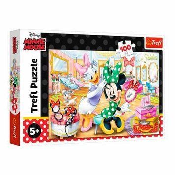 Пазл Мишка Мінні у салоні краси / Disney Minnie (100 ел.) 16387 (Trefl) 16387 фото