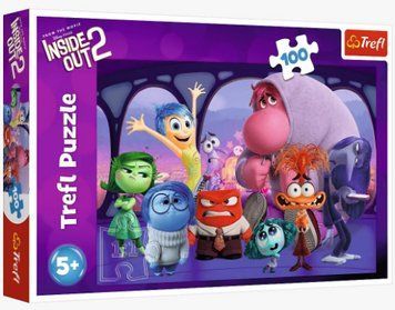 Пазли Думками навиворіт-2. Я не можу в це повірити. Disney Pixar (100 ел.) 16477 (Trefl) 16477 фото