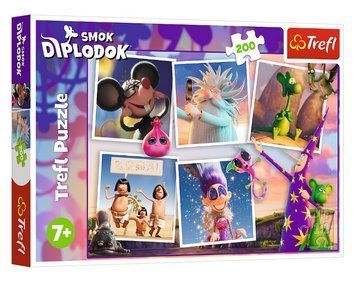 Пазли Пригоди дракона. Smok Diplodok (200 ел.) 13322 (Trefl) 13322 фото